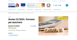 Regione Sicilia: contributi per favorire l'occupazione 