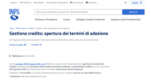  Dipendenti pubblici: aperte le adesioni alla Gestione credito INPS