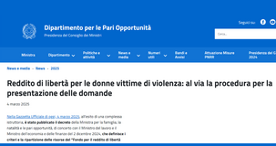 Reddito di libertà, domanda al via in due fasi: fino al 18 aprile priorità alle vecchie richieste