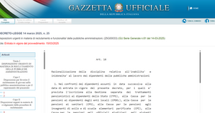 Dipendenti pubblici: arriva l'assegno di invalidità, stop alla pensione anticipata