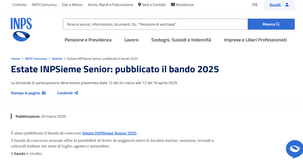Bando Estate INPSieme Senior 2025: come ottenere fino a 1.400 euro per le vacanze estive