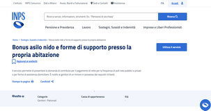 Domanda bonus nido al via: rallentamenti per il sito INPS