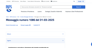 Aziende agricole: dismesso il Cassetto previdenziale INPS 