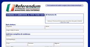 Referendum 2025: come votare fuori sede