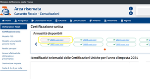 CU 2025 disponibili online sul sito dell'Agenzia delle Entrate