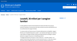Nuove risorse in arrivo per i caregiver familiari 
