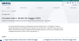 Assegno di incollocabilità: l'importo rivalutato dal 1° luglio 2025 