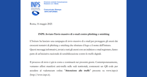 Mail dall'INPS? Non è una truffa: sono le istruzioni per evitarla 