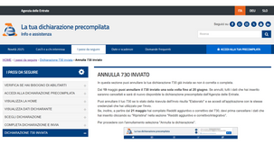 Modello 730/2025 precompilato, invio con errori o dati mancanti? Le istruzioni per l'annullamento