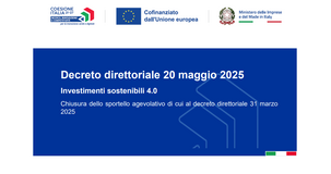 Investimenti sostenibili 4.0, stop alle domande