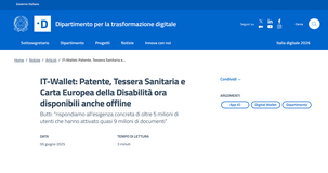 IT Wallet: documenti disponibili anche offline 