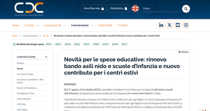 Bonus nido commercialisti: da quest'anno il bando copre anche i centri estivi 