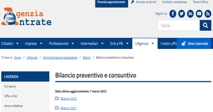 Anche l'Agenzia delle Entrate può riclassificare il bilancio?