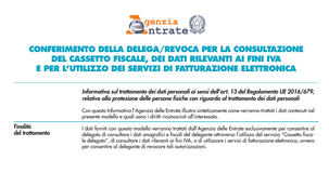 Fattura elettronica: delega telematica in arrivo