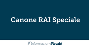 Canone Rai speciale 2025