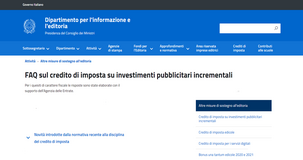 Bonus pubblicità al 100% per le fatture di società concessionarie