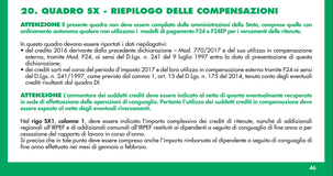 Quadro SX modello 770/2018: istruzioni compilazione