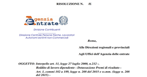 Premi di risultato, detassazione solo con incremento