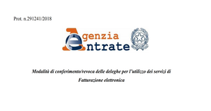 Delega massiva fattura elettronica: moduli e istruzioni Agenzia delle Entrate