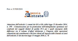 Spesometro e dichiarazione IVA 2018, in arrivo le lettere di compliance