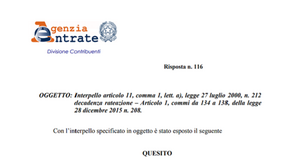 Rottamazione e rateazione: chi non rispetta le scadenze è escluso