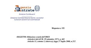 Ires: riduzione a metà per enti no profit solo per specifiche attività 