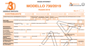 Modello 730/2019: bozza e istruzioni