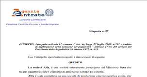 Split payment IVA: ambito di applicazione oggetto dell'ultimo interpello Ade