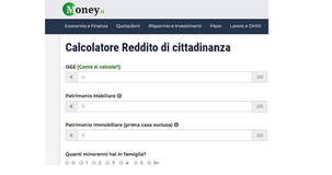 Reddito di cittadinanza: il calcolatore per stabilire l'importo a cui si ha diritto 