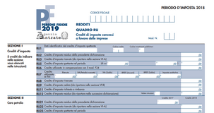 Bonus pubblicità: le istruzioni per la compilazione del modello Redditi 2019