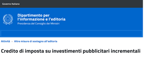Bonus pubblicità 2019, domanda sospesa. Serve il decreto di rifinanziamento