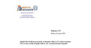 Cessione ramo d'azienda: quando si verifica e con quali conseguenze fiscali