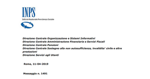 Fattura elettronica e compensi di assistenza fiscale: le istruzioni INPS