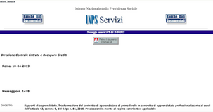 Contratto di apprendistato: aliquote contributive ridotte a carico del datore di lavoro