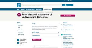 L'assunzione dei collaboratori domestici