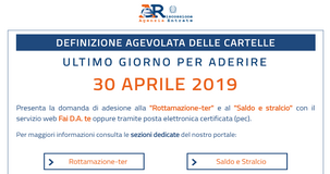 Domanda saldo e stralcio e rottamazione ter, scadenza il 30 aprile 2019