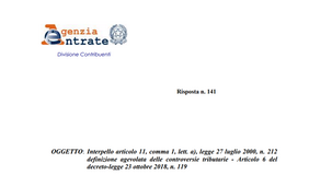 Pace fiscale liti pendenti: non dovute le somme versate per il ravvedimento
