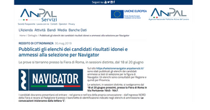 Concorso navigator: candidati ammessi alla selezione, date del test e sede