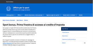Sport bonus 2019: come accedere al credito per donazioni a impianti sportivi
