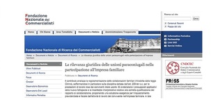 Impresa familiare, unioni paraconiugali, gestione INPS: un'analisi del CNDCEC