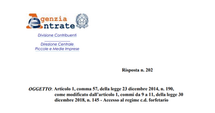 Regime forfettario, redditi del professionista amministratore da sommare per la verifica del limite