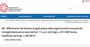 Antiriciclaggio, proroga al 2020 per i commercialisti