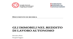 Immobili e lavoro autonomo: guida della FNC