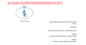 Controlli reddito di cittadinanza: l'occhio vigile dell'INL, anche su banche dati INPS