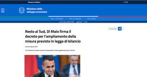 Resto al Sud 2019, incentivi anche per i liberi professionisti e fino a 45 anni