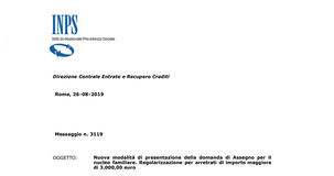 Domanda ANF arretrati superiori a 3.000 euro, ancora in vigore le vecchie modalità