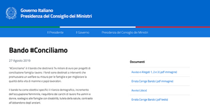 Bando Conciliamo, la Presidenza del Consiglio incentiva il welfare aziendale