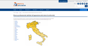 Visto di conformità: come fare una ricerca tra l'elenco dei professionisti abilitati