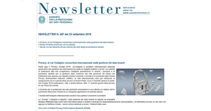 Controlli privacy: dal 23 settembre siti e-commerce sotto la lente del Garante