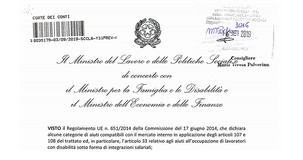 Bonus assunzioni disabili 2019, nuovi fondi all'INPS per le agevolazioni